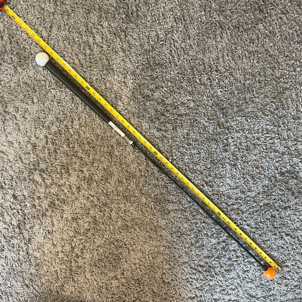 Orange Whip Lightspeed Golf Swing Trainer Aid Black Orange 43 Inch 7785211 - Picture 7 of 8